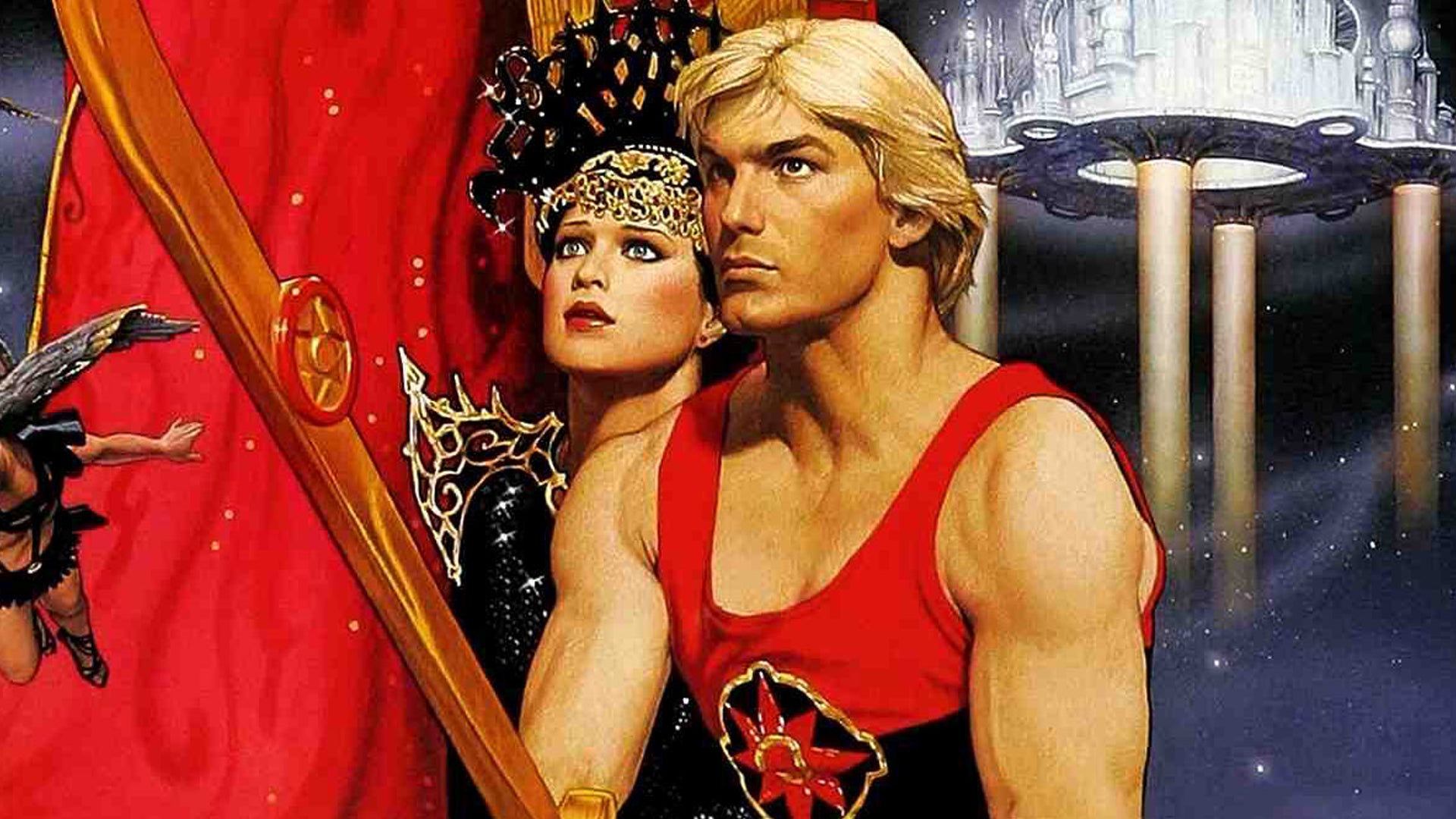 flash gordon movie tshirt